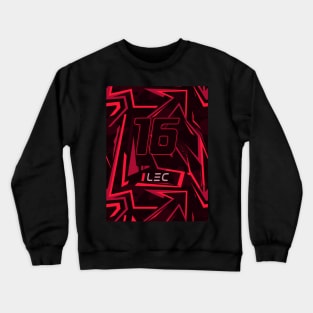 Charles Leclerc 16 - F1 Retro Design Crewneck Sweatshirt